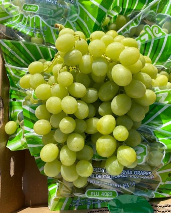 GREEN GRAPES IVORY USA +/-8.8KG